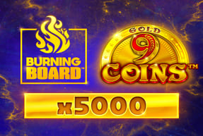 VoltEnt | 9 Coins™ Gold Burning Board™ Scratchcard Mobile
